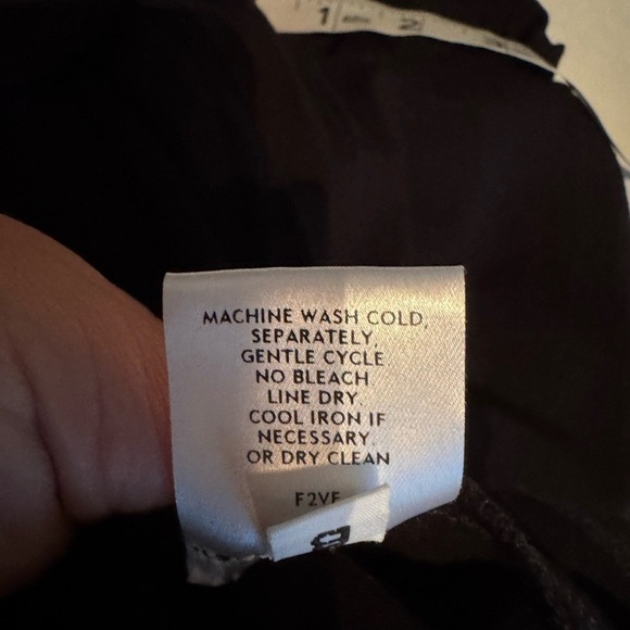 Eileen Fisher Cut Out Midi Dress Medium Black Neutral Capsule Staple Stretch - Picture 6 of 7